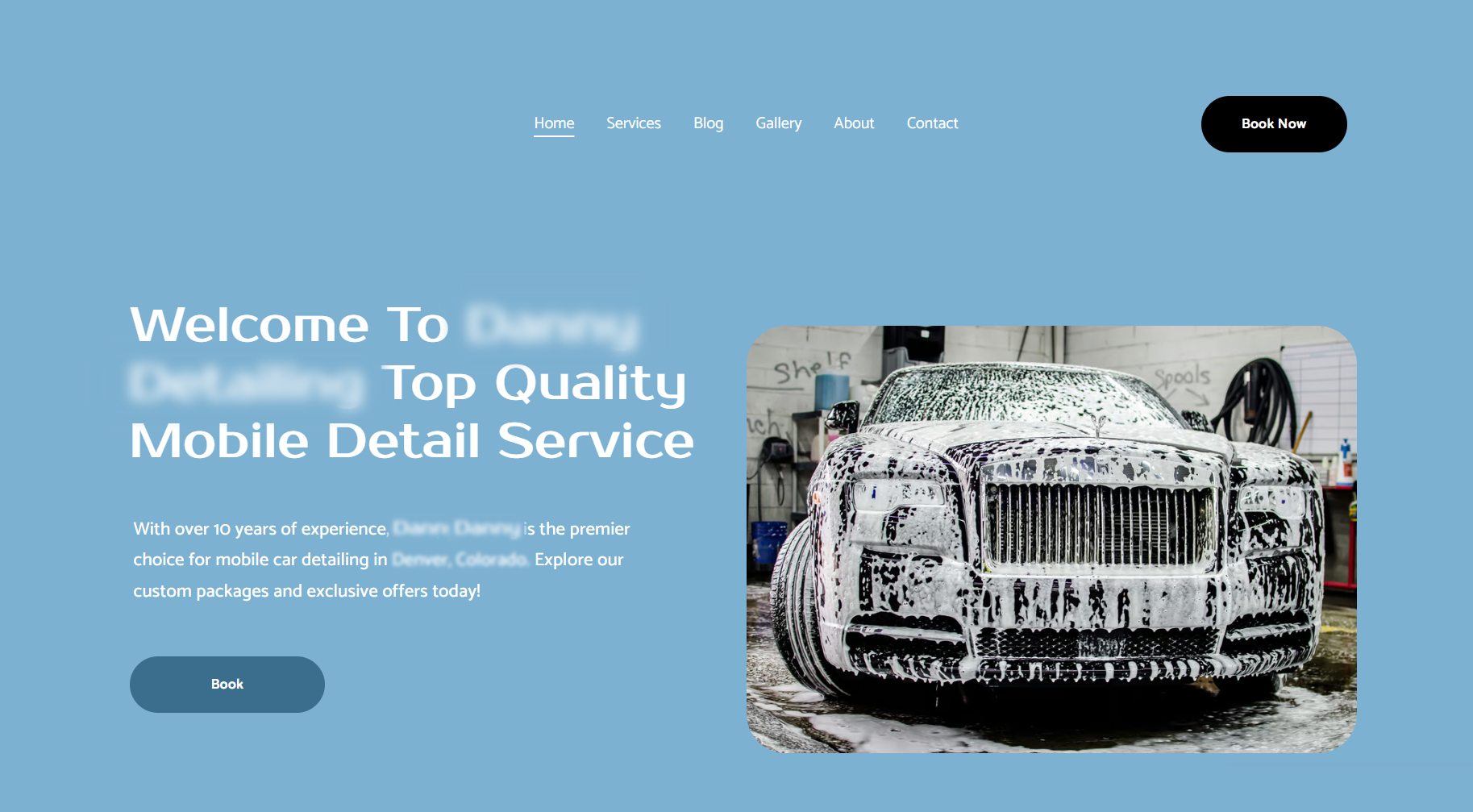 Detailers Movement - Website before after