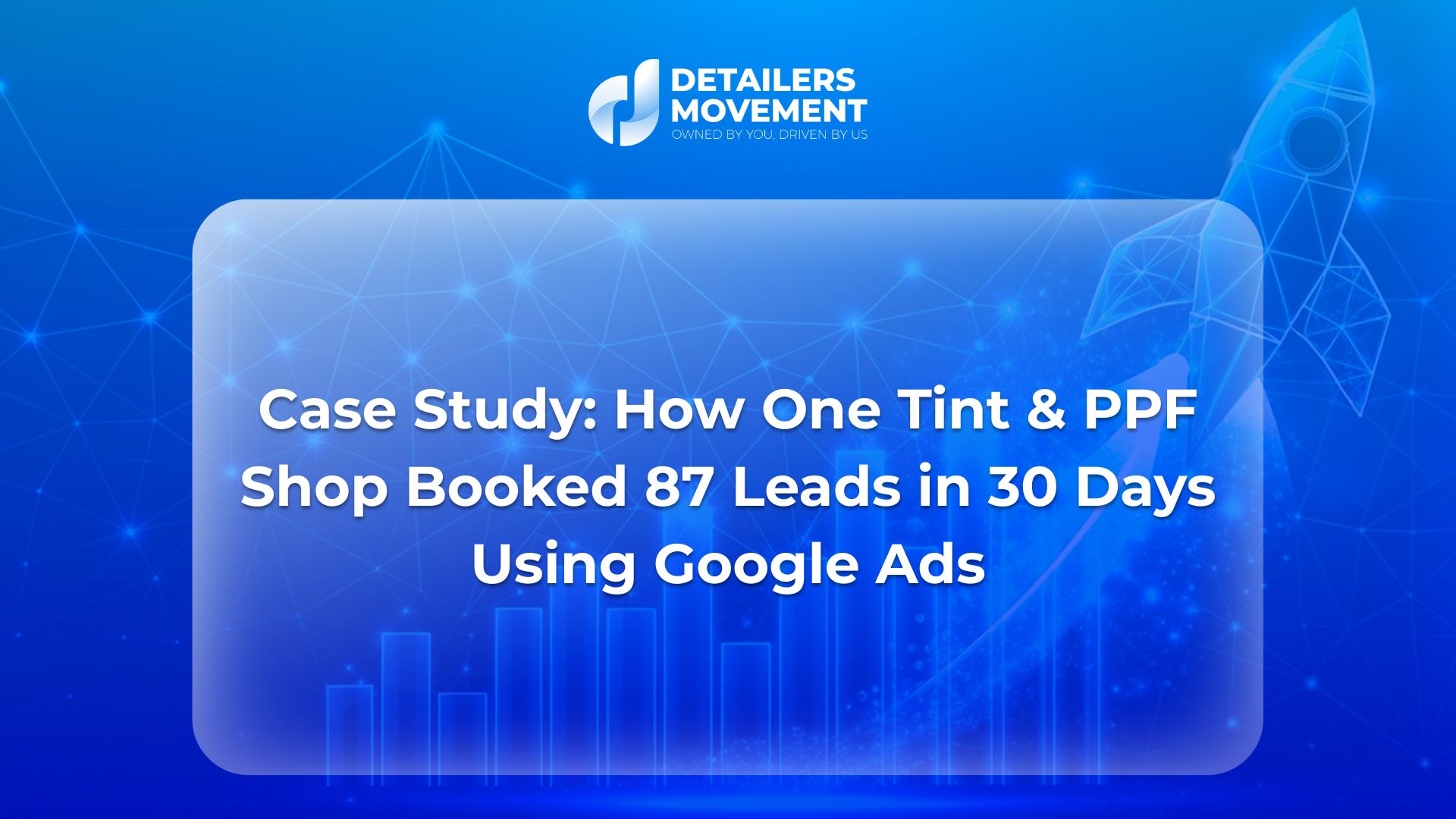 Case Study: How One Tint & PPF Shop Booked 87 Leads in 30 Days Using Google Ads